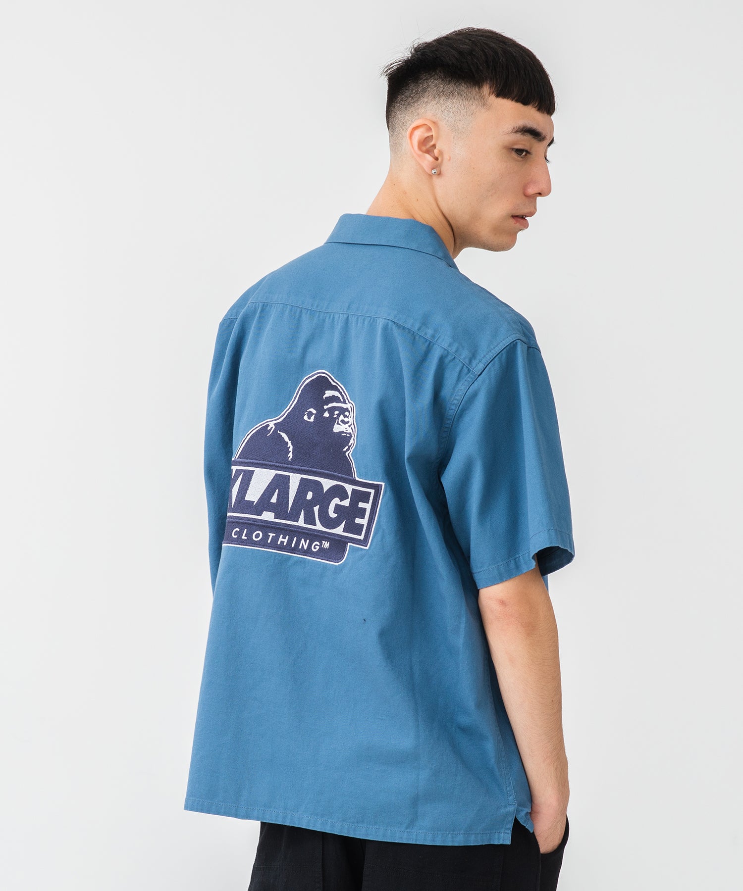 S/S OG OPEN COLLAR SHIRT SHIRT XLARGE  