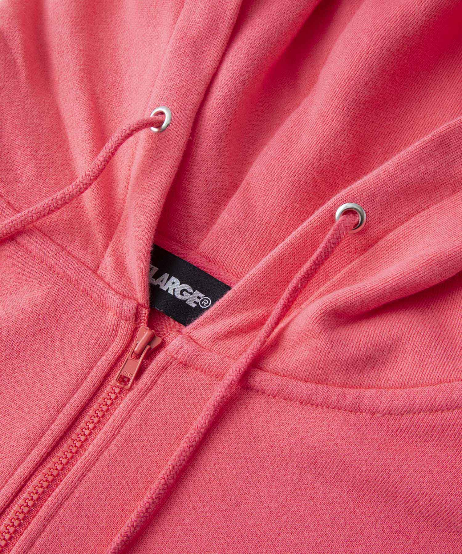 EMBROIDERY LOGO HALF ZIP HOODED SWEAT FLEECE, CREWNECK, HOODIE XLARGE  