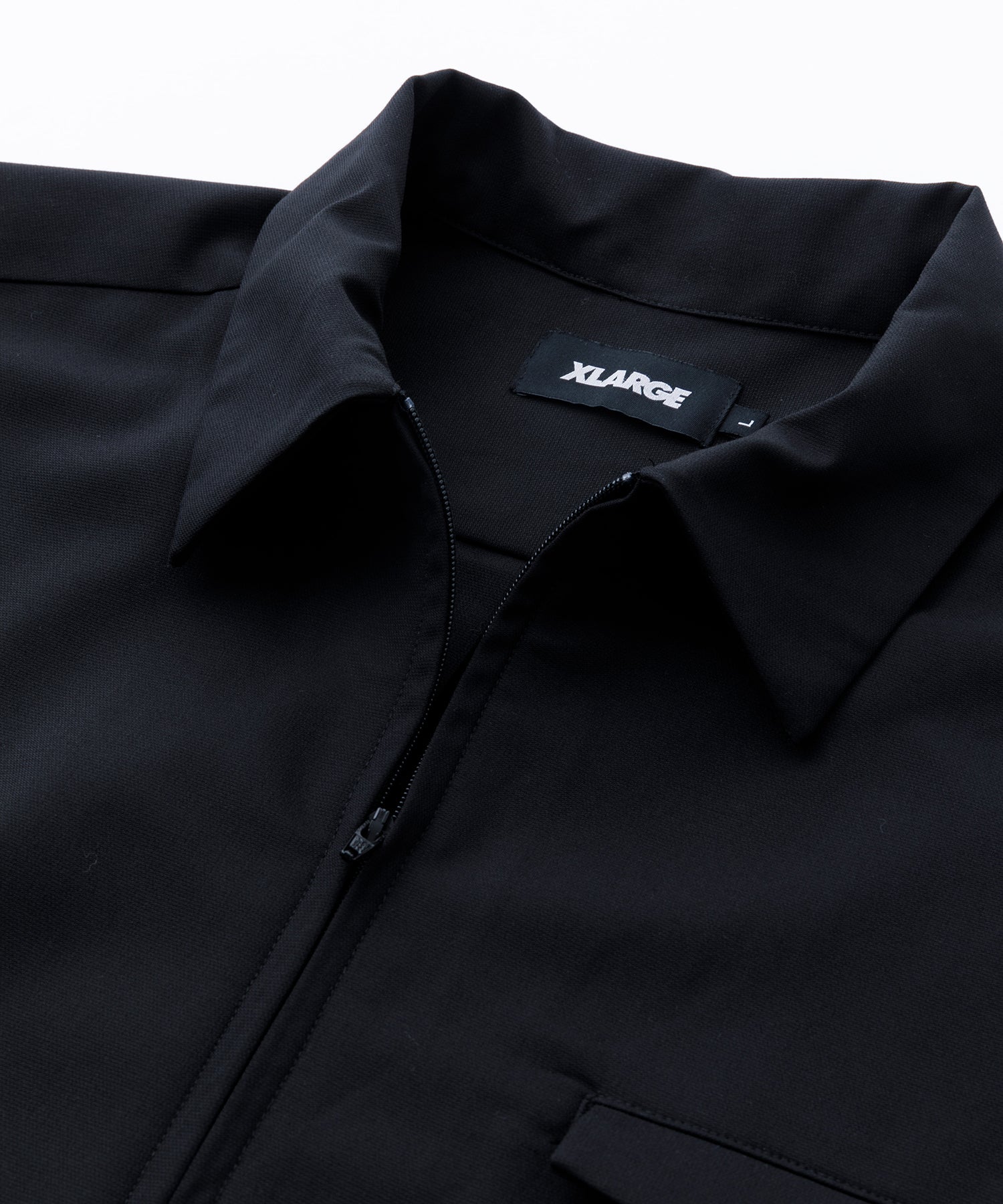 S/S ZIPPED BIG SHIRT SHIRT XLARGE  