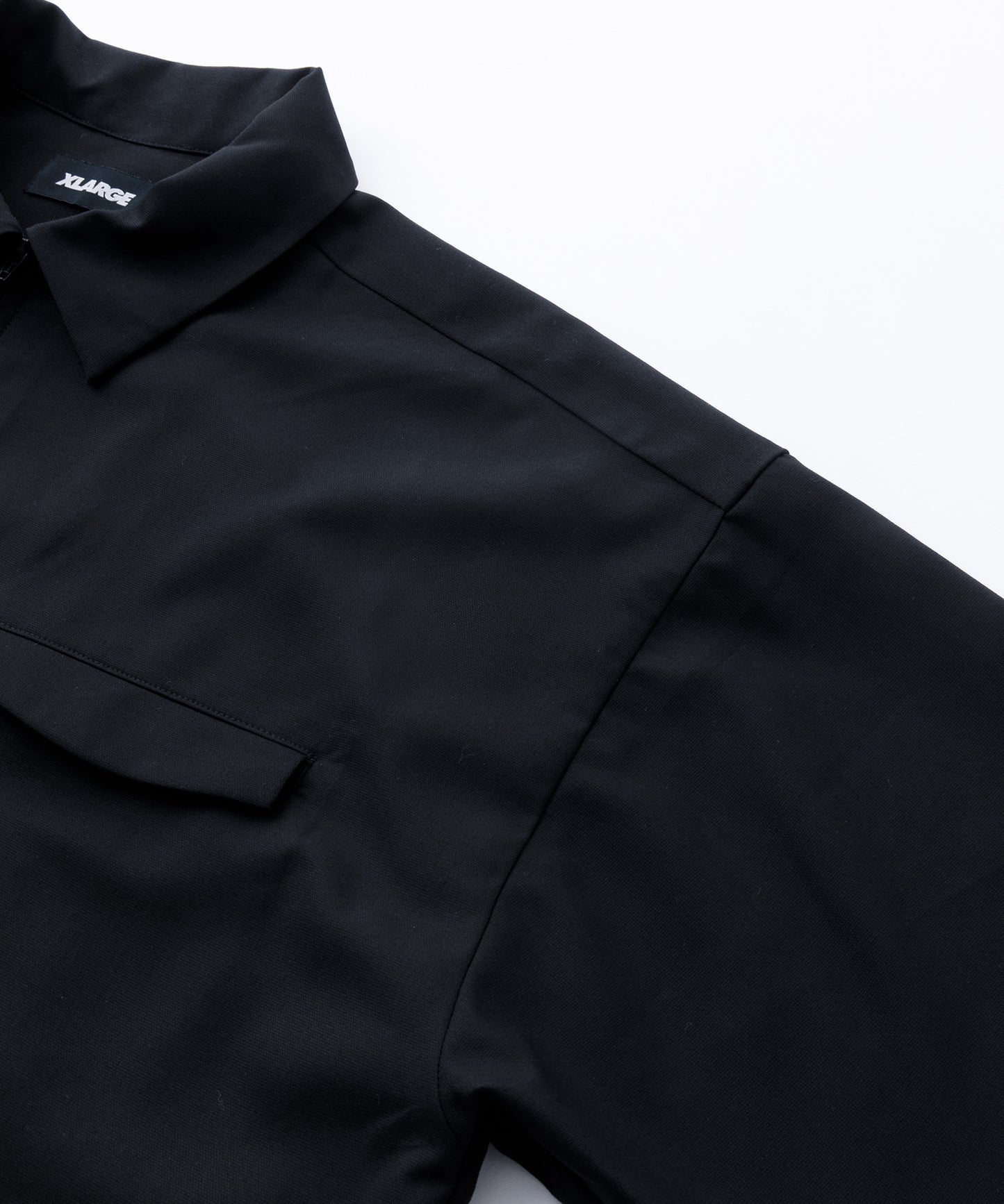 S/S ZIPPED BIG SHIRT SHIRT XLARGE  