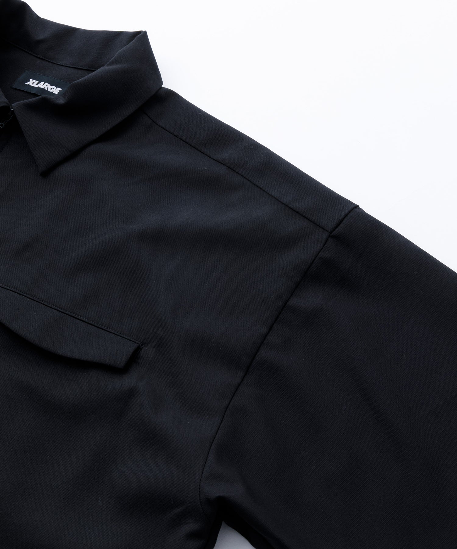 S/S ZIPPED BIG SHIRT SHIRT XLARGE  