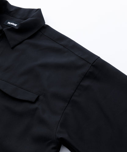 S/S ZIPPED BIG SHIRT SHIRT XLARGE  