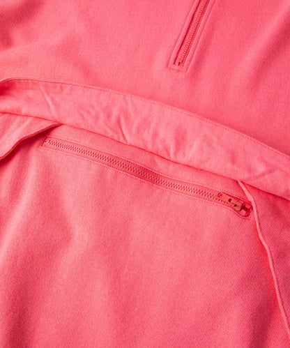 EMBROIDERY LOGO HALF ZIP HOODED SWEAT FLEECE, CREWNECK, HOODIE XLARGE  