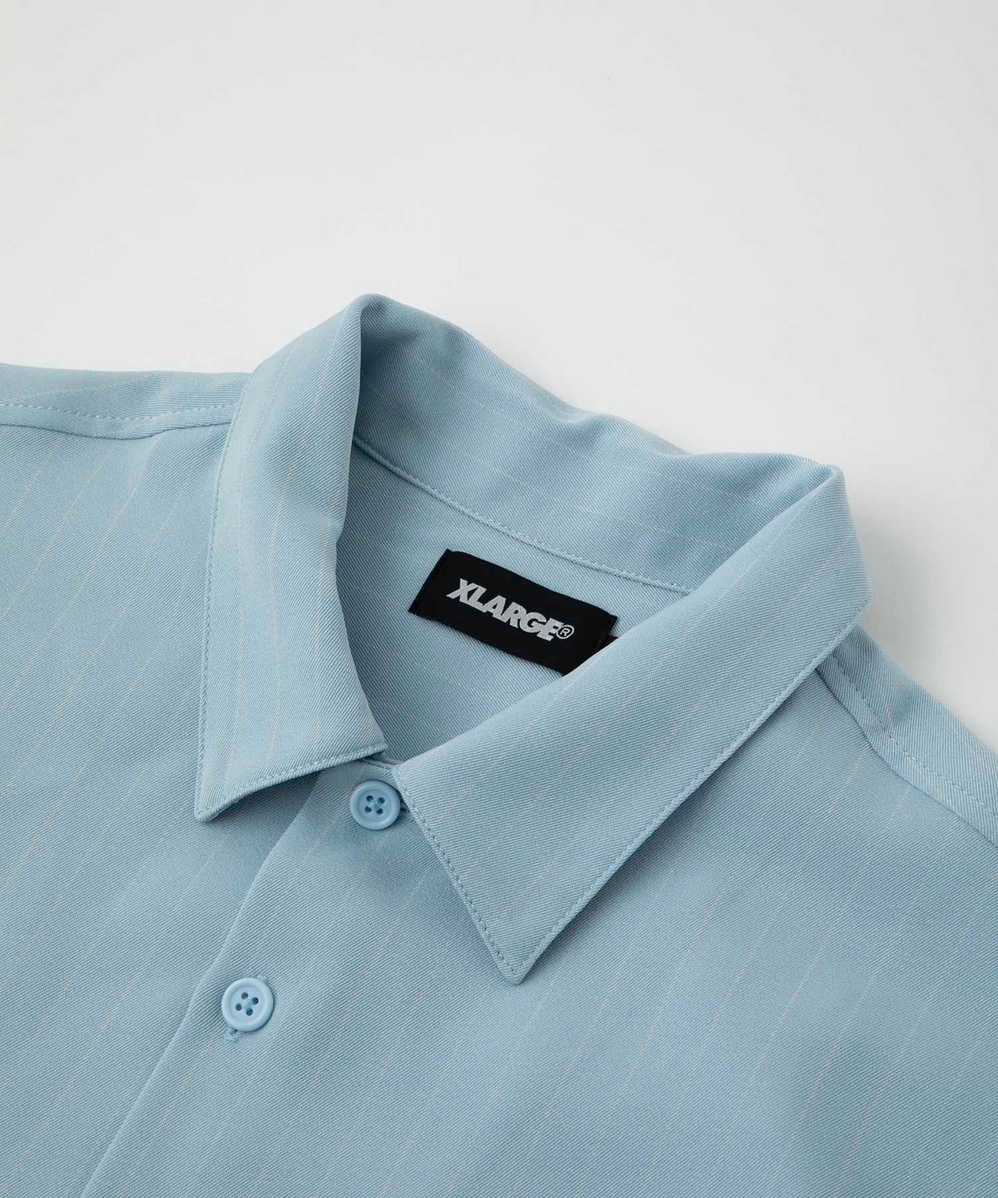 S/S STRIPE WORK SHIRT SHIRT XLARGE  