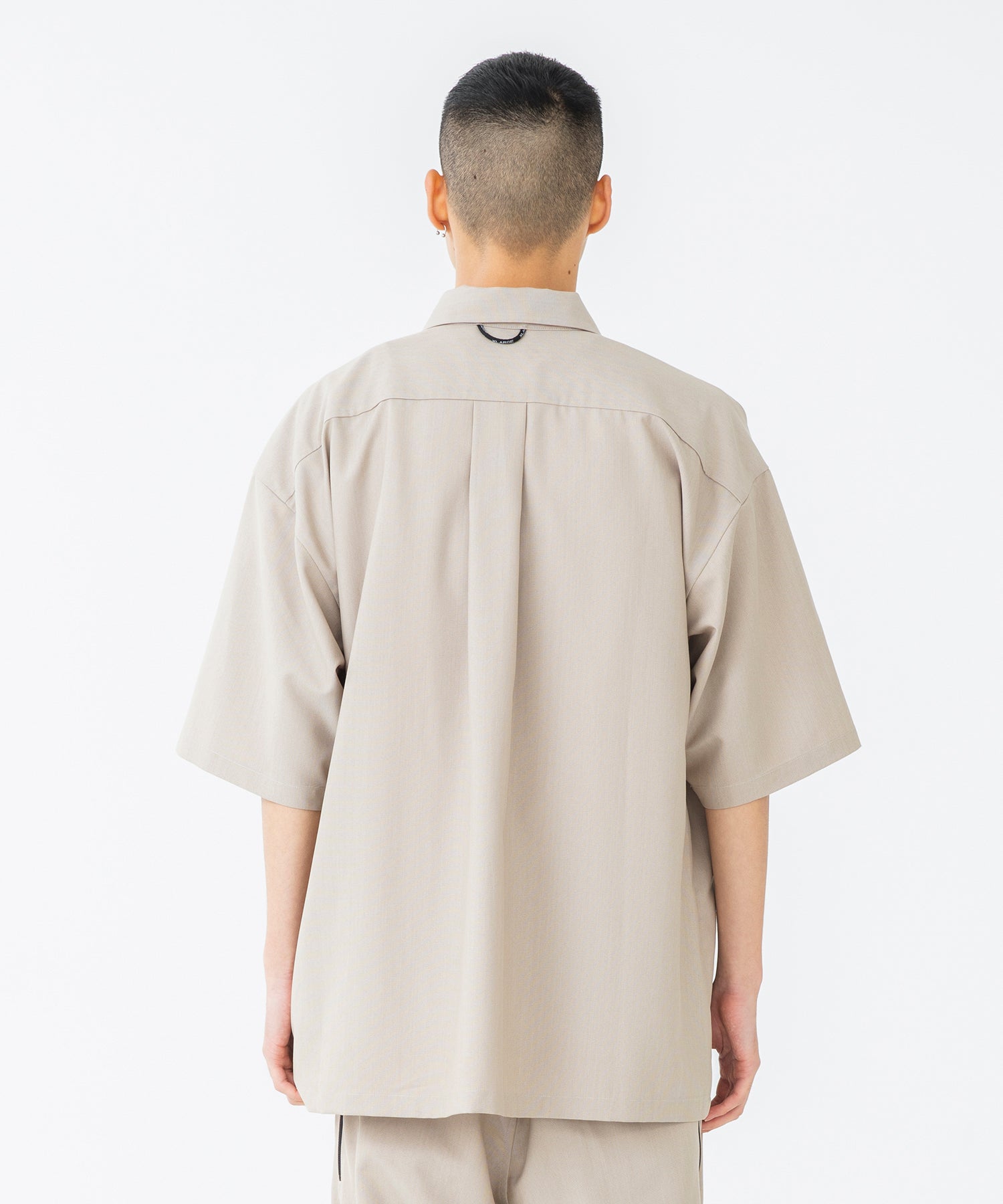 S/S ZIPPED BIG SHIRT SHIRT XLARGE  