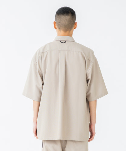 S/S ZIPPED BIG SHIRT SHIRT XLARGE  