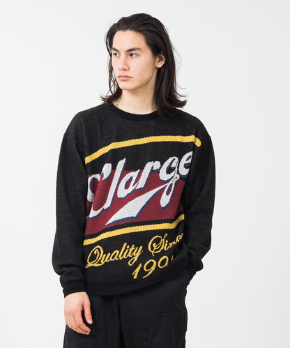 JACQUARD KNIT  SWEATER
