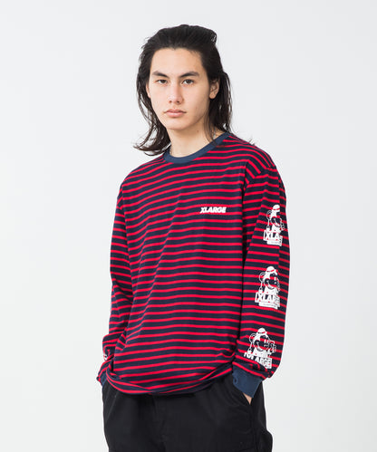 L/S STRIPE TEE KEITH