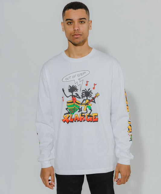 L/S TEE OUT OF STEP T-SHIRT XLARGE  