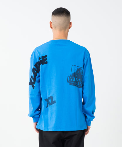 L/S TEE RANDOM PRINT