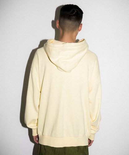 EMBROIDERY LOGO HALF ZIP HOODED SWEAT FLEECE, CREWNECK, HOODIE XLARGE  