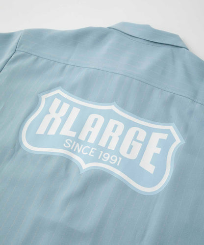 S/S STRIPE WORK SHIRT SHIRT XLARGE  