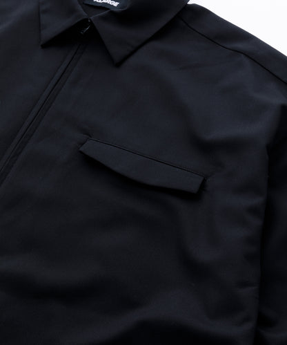 S/S ZIPPED BIG SHIRT SHIRT XLARGE  