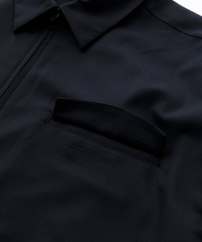 S/S ZIPPED BIG SHIRT SHIRT XLARGE  