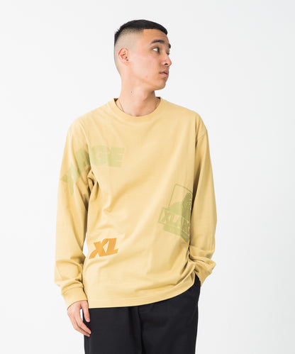 L/S TEE RANDOM PRINT