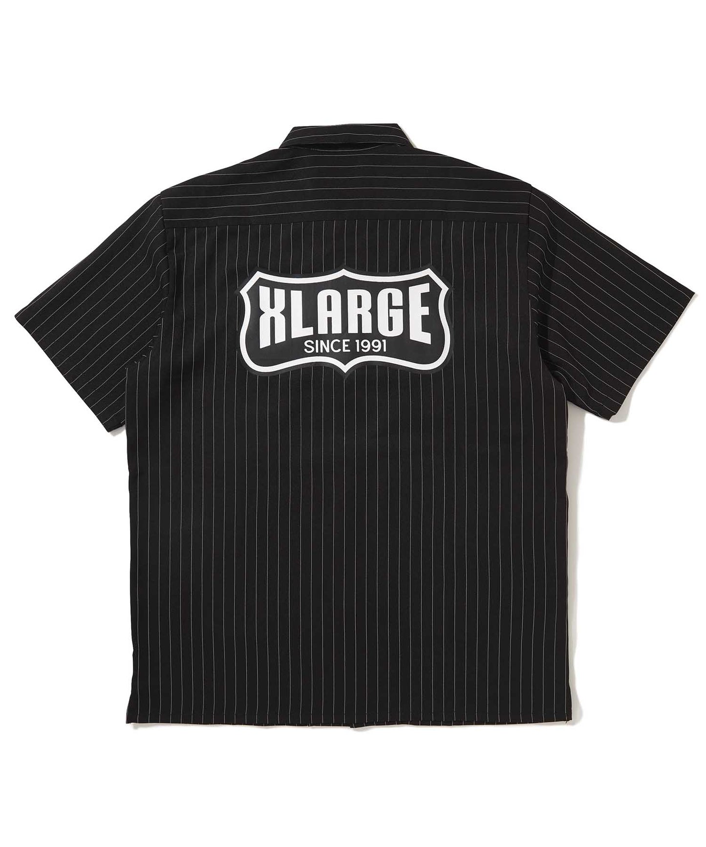 S/S STRIPE WORK SHIRT SHIRT XLARGE  