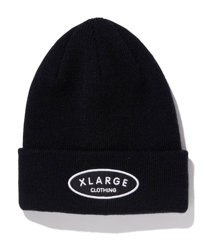 EMBLEM CUFF BEANIE