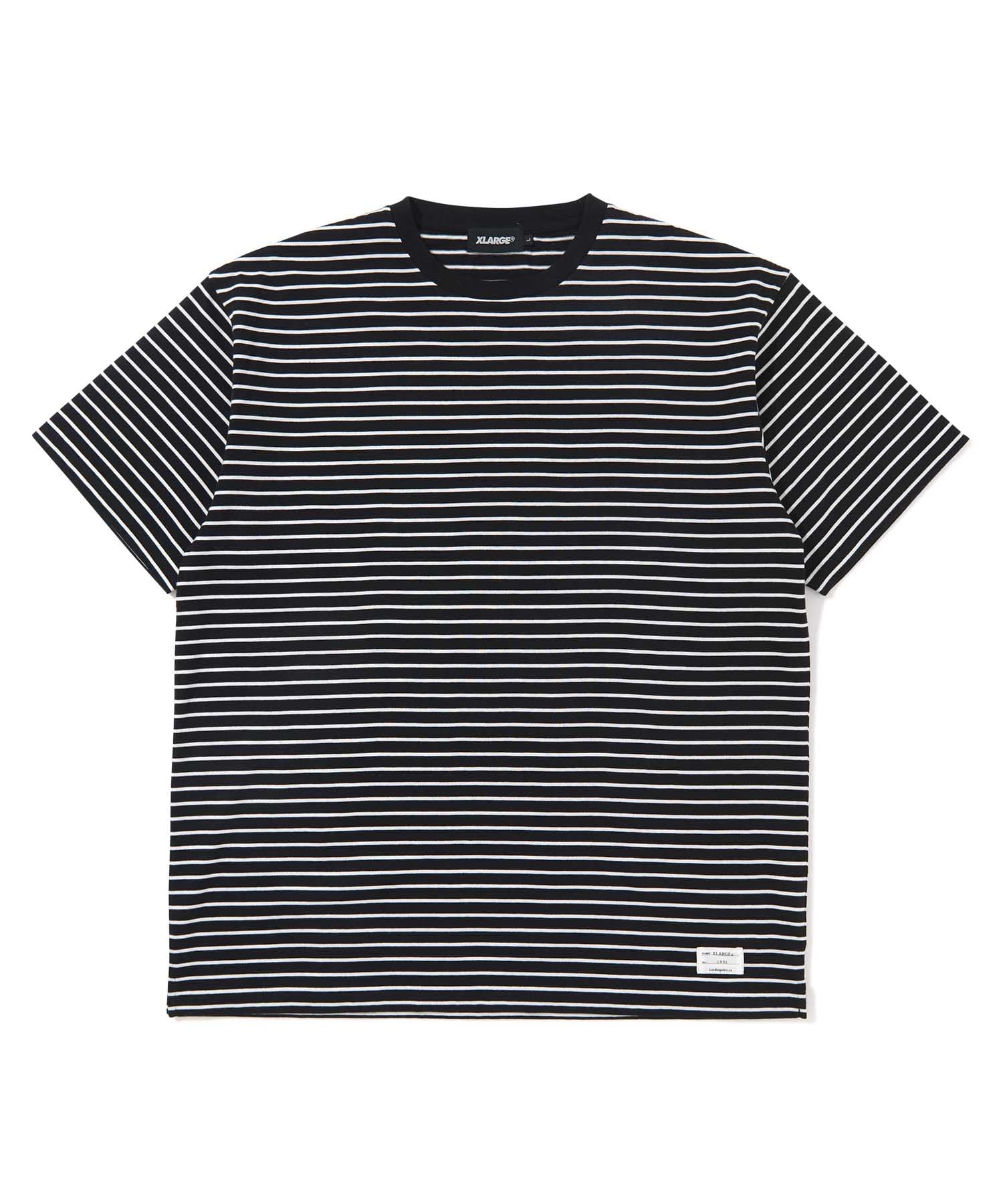 S/S BORDER TEE T-SHIRT XLARGE  