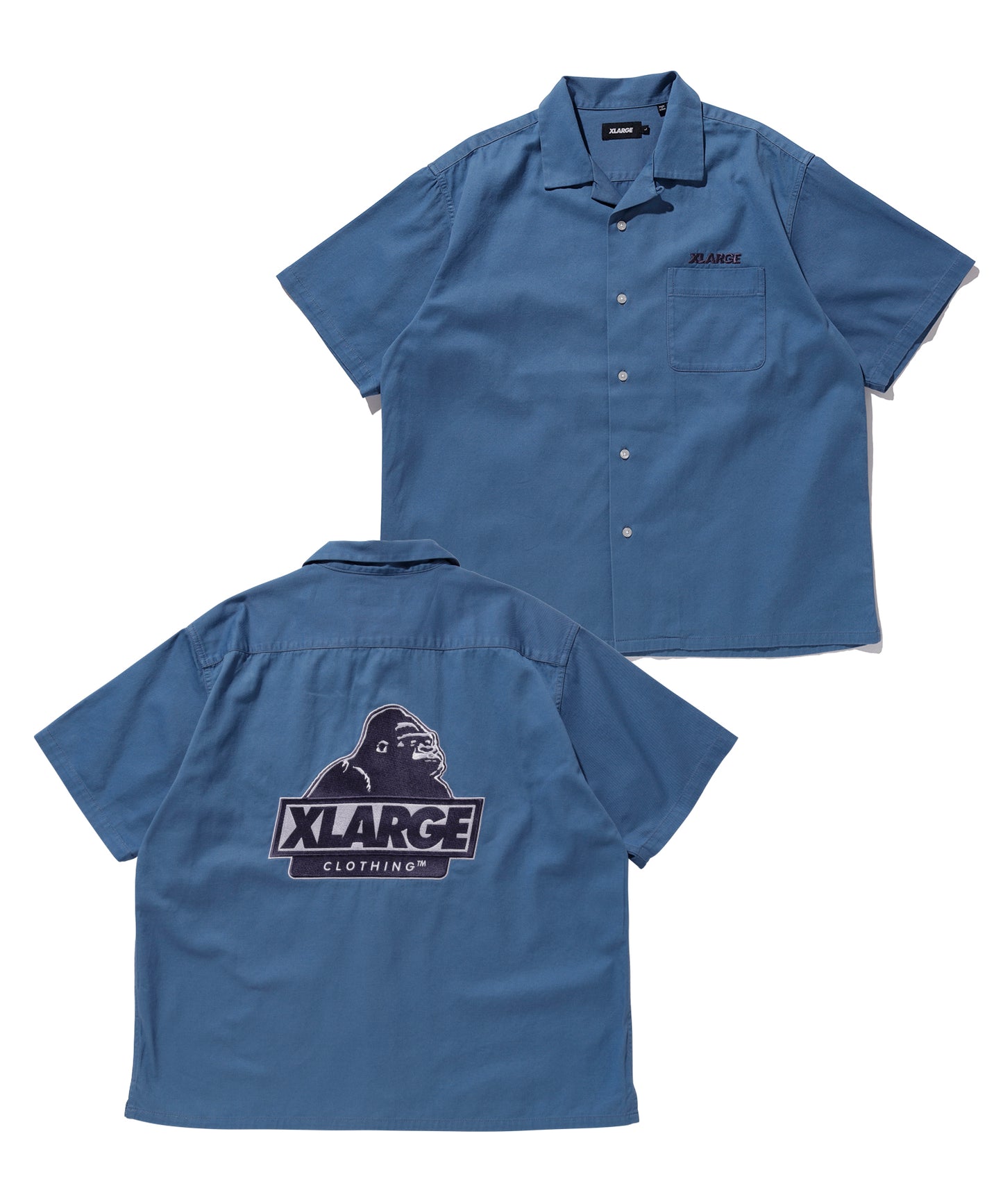 S/S OG OPEN COLLAR SHIRT SHIRT XLARGE  
