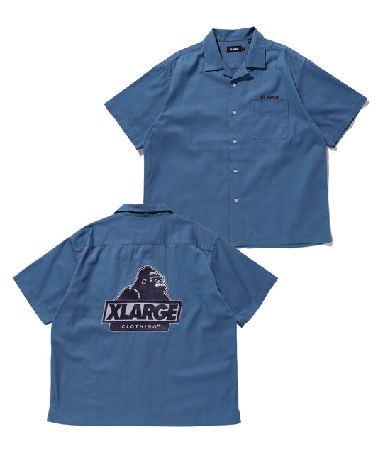 S/S OG OPEN COLLAR SHIRT SHIRT XLARGE  