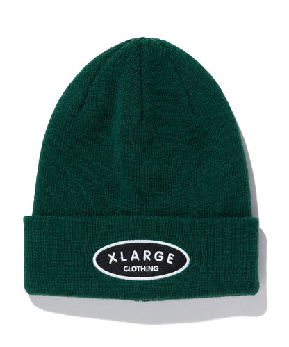 EMBLEM CUFF BEANIE