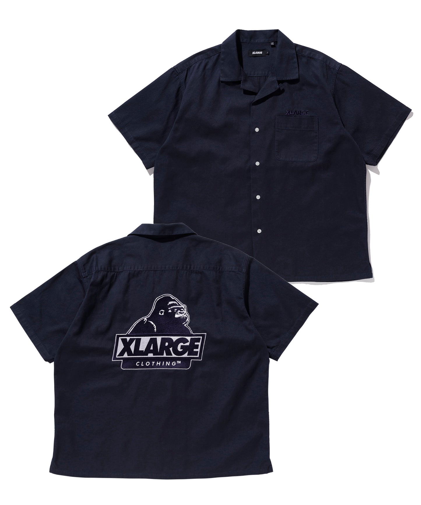 S/S OG OPEN COLLAR SHIRT SHIRT XLARGE  
