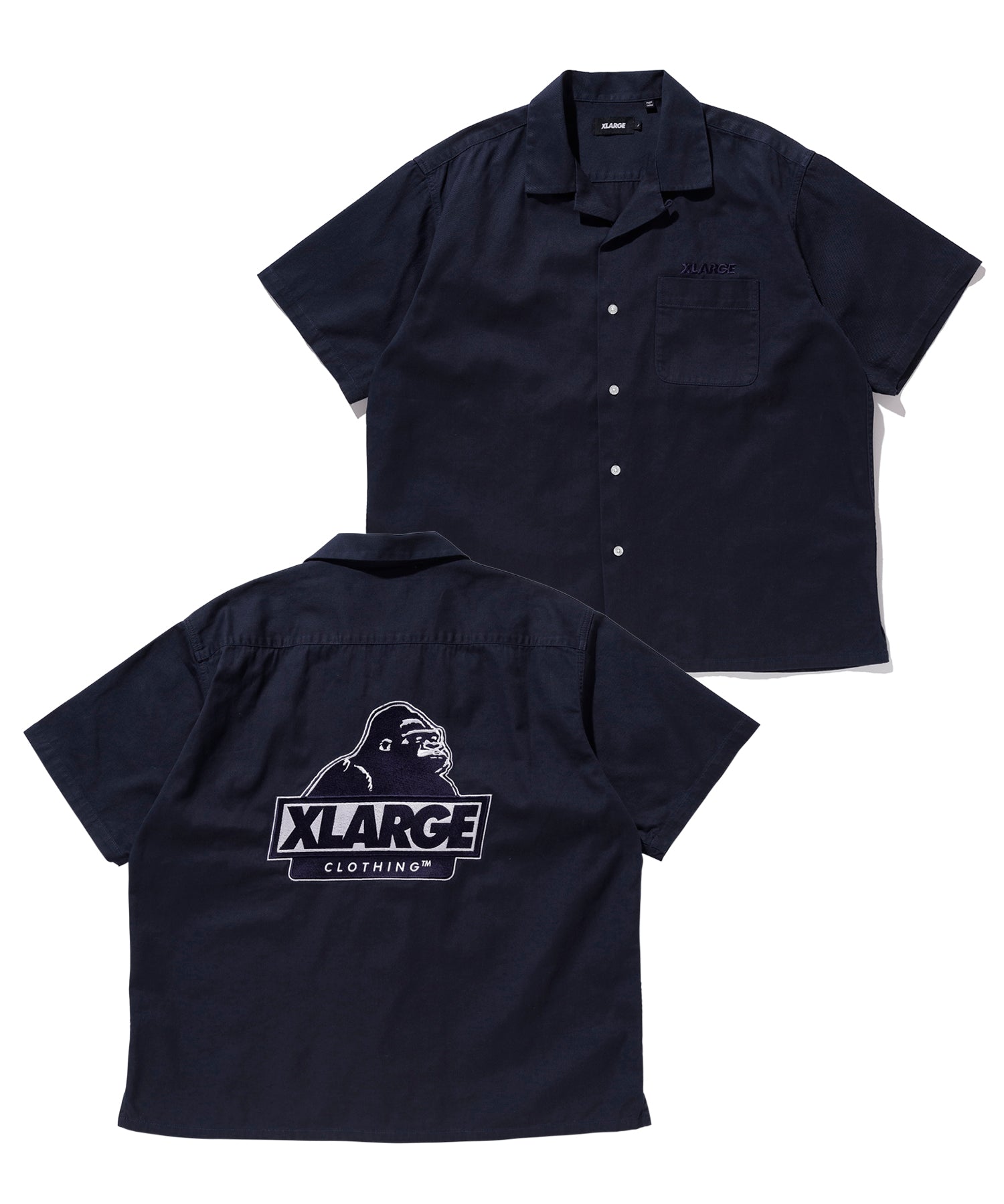 S/S OG OPEN COLLAR SHIRT SHIRT XLARGE  