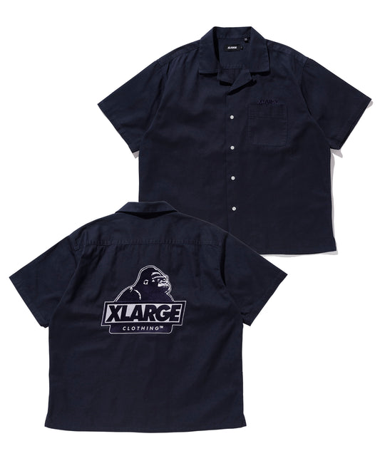 S/S OG OPEN COLLAR SHIRT SHIRT XLARGE  