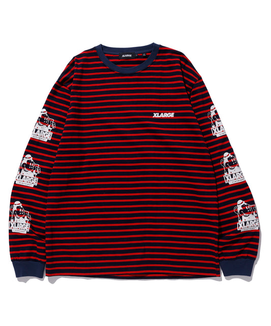 L/S STRIPE TEE KEITH