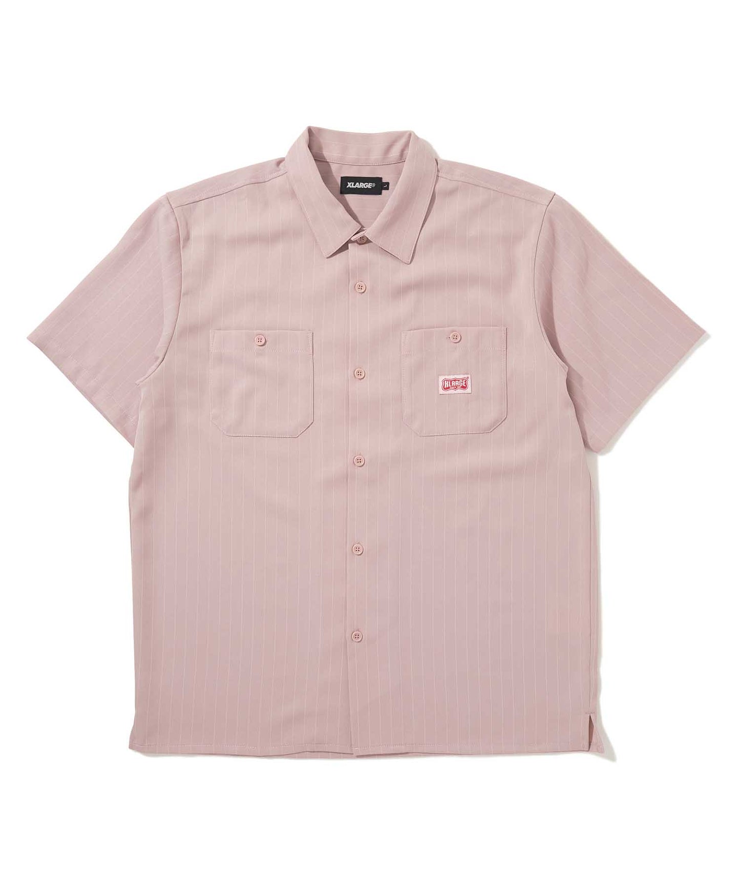 S/S STRIPE WORK SHIRT SHIRT XLARGE  