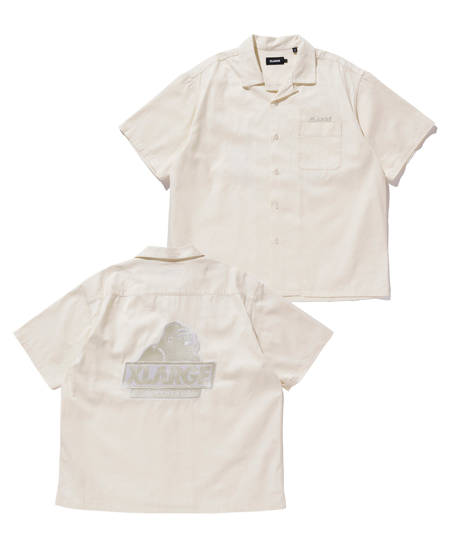 S/S OG OPEN COLLAR SHIRT SHIRT XLARGE  