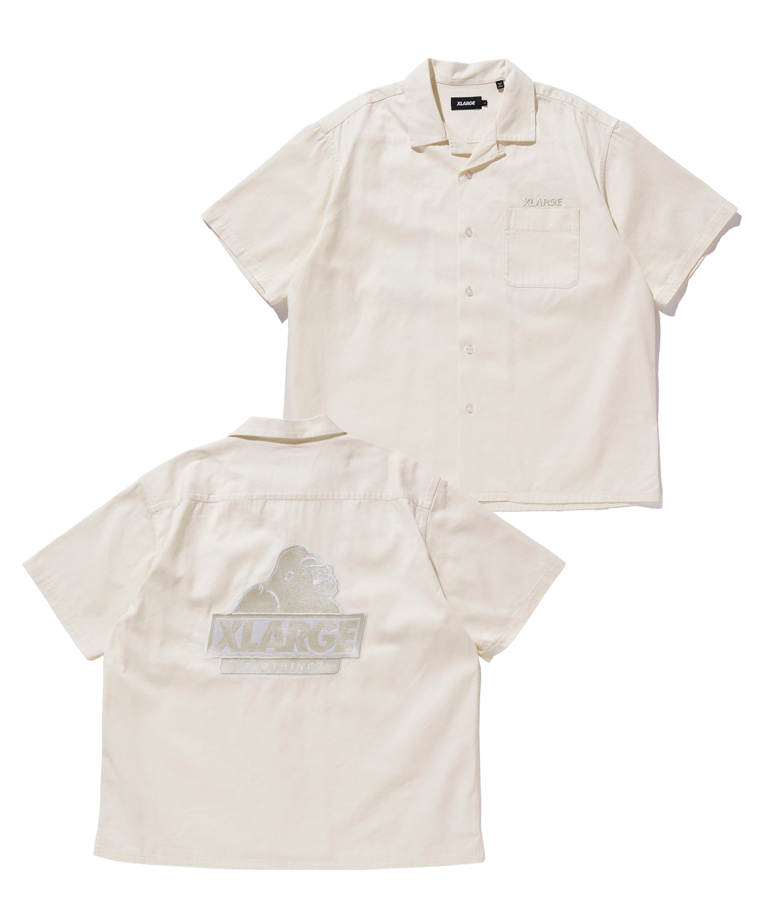 S/S OG OPEN COLLAR SHIRT SHIRT XLARGE  