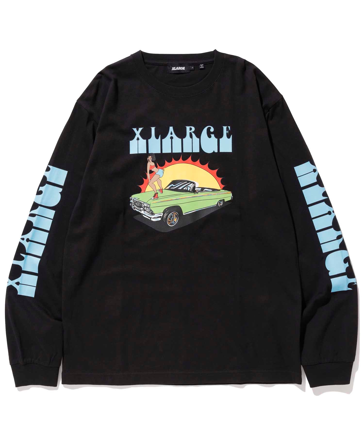 L/S TEE LA STYLE T-SHIRT XLARGE  