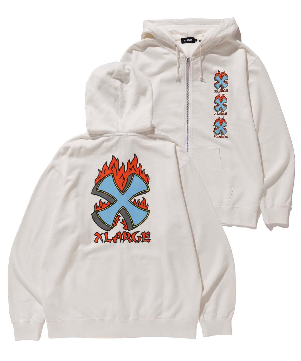 CROSSFIRE FULLZIPPED SWEAT FLEECE, CREWNECK, HOODIE XLARGE  